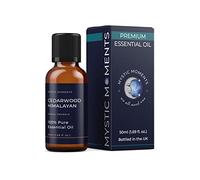 Mystic Moments | Cedarwood Himalayan Olio essenziale 50ml - Olio puro e naturale per diffusori, aromaterapia e massaggio miscele senza OGM vegano