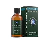Mystic Moments Citronella Olio Essenziale Organico - 100ml - 100% Puro
