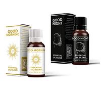 Mystic Moments | Confezione doppia di miscela di oli essenziali Good Morning e Good Night (2x10ml)