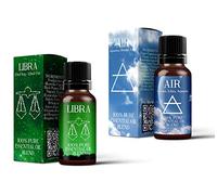 Mystic Moments | Elemento d'aria e segno zodiacale Bilancia astrologia miscela di oli essenziali confezione doppia (2x10ml)