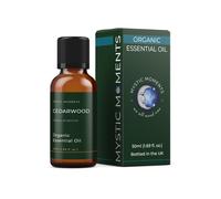 Mystic Moments Legno di Cedro Olio Essenziale Organico - 100% Puro - 50ml