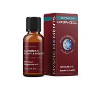 Mystic Moments | Olio di fragranza di bacche e melone dei Caraibi - 50 ml - perfetto per saponi, candele, bombe da bagno, bruciatori d'olio, diffusori e prodotti per la cura della pelle e dei capelli