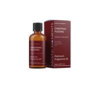Mystic Moments Olio di fragranza di budino di Natale - 100 ml - Perfetto per saponi, Candele, Bombe da Bagno, bruciatori di Olio, diffusori e Articoli per la Cura della Pelle e dei Capelli