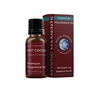 Mystic Moments | Olio di fragranza di Cacao Caldo - 10 ml - Perfetto per saponi, Candele, Bombe da Bagno, bruciatori di Olio, diffusori e Articoli per la Cura della Pelle e dei Capelli