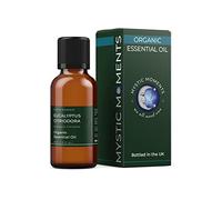 Mystic Moments | Olio Essenziale Biologico d'Eucalipto citriodora | 30ml | Corymbia citriodora dona a diffusori, miscele di oli e formulazioni profumate un aroma fresco, limonato e pulito.