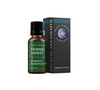 Mystic Moments Finocchio Dolce Olio Essenziale Organico - 10ml - 100% Puro