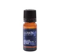 Mystic Moments | Olio Essenziale Biologico di Limone | 10ml | Features sharp dona a diffusori, miscele di oli e formulazioni profumate un aroma organic lemon - organic lemon.