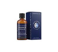 Mystic Moments | Olio essenziale arancione a 5 volte 100 ml - olio puro e naturale per diffusori, aromaterapia e massaggio miscele senza OGM vegano
