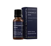 Mystic Moments | Olio Essenziale di Citronella di Java | 10ml | Cymbopogon winterianus dona a diffusori, miscele di oli e formulazioni profumate un aroma fresco lemon.