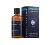 Mystic Moments | Olio essenziale di semi di carota 100 ml - olio puro e naturale per diffusori, aromaterapia e massaggio miscele senza OGM vegano
