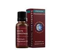 Mystic Moments | Olio di fragranza di Natale bianco - 10 ml - perfetto per saponi, candele, bombe da bagno, bruciatori di olio, diffusori e articoli per la cura della pelle e dei capelli