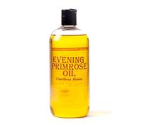 Mystic Moments | Olio vettore d'enotera | 500ml | Olio vettore d'enotera per pelle, capelli, massaggio e formule cosmetiche.