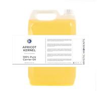 Mystic Moments Olio vettore di nocciolo di albicocca, 10 litri, olio puro e naturale, perfetto per capelli, viso, unghie, aromaterapia, massaggi e diluizione dell'olio, vegano senza OGM