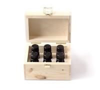 Mystic Moments Starter Pack in Scatola Regalo in Legno - Oli Fragranti - 6 x 10ml - 100% Puri