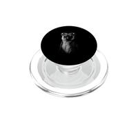 Mystic Monkey Wildlife Primate Ritratto Notte PopSockets PopGrip per MagSafe