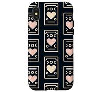 Mystic Moon Tarocchi Carte Cuore Modello Strega Dea Wicca Custodia per iPhone X/XS