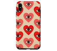 Mystic Moon Tarocchi Carte Cuore Modello Strega Dea Wicca Custodia per iPhone XS Max