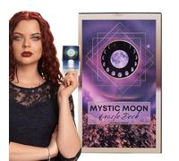 Mystic Moon Tarocchi Carte di Tarocchi, Mazzi di Tarocchi Mysterious Moon, versione inglese, set divinazione del destino, ideale per principianti, appassionati, giochi di famiglia, letture spirituali