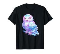 Mystic Pastel Baby Owl Cute Fantasy Creatura Maglietta
