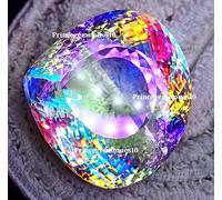 Mystic Quarzo a Forma di Pera 210 + KT Certificato Loose Gemma Con Omaggio