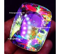 Mystic Quarzo Cuscino Forma Certificato Loose Gemma 270 + KT Con Omaggio