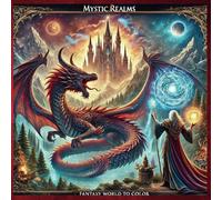 Mystic Realms: Fantasy World to Color