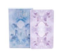 Mystic Tarocchi Deck, Elegant Rider Cards, Classic Oracle Guide, Spiritual Wisdom Message Reading, English Edition Aquarius Prediction Set, Divination Tool for Reunion, Party, Gathering