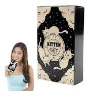 Mystic Tarocchi Deck, Kitten Divination Cards, Standard English Version