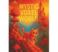 Mystic Voxel World Sketchbook: A Magical Grid Drawing Notebook for Minecraft & Fantasy Fans - 160 Pages to Dream, Draw, and Build Your Own Worlds