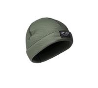 Mystic Watersports - Surf Kitesurf & Windsurf 2mm Neoprene Muta Beanie Hat - Olive Scuro - Cuciture Flatlock