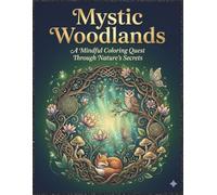 Mystic Woodlands: A Mindful Coloring Quest Through Nature’s Secrets: Intricate Forest Art, Hidden Wildlife & Relaxing Patterns - Nature Coloring for Adults & Teens