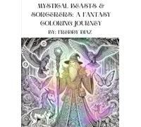 Mystical Beasts & Sorcerers: A Fantasy Coloring Journey