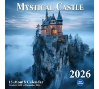 Mystical Castle 2026 Calendar: foggy, magical, and fairytale-like castles across the globe