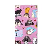 Mystical Cat Tarot Cards, 22-Card Fate Divination Deck, Compact Oracle Set, Spiritual Insight & Fun Party Game (10.5x6.5cm) for Readings & Entertainment
