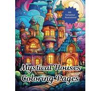 Mystical Houses Coloring Pages