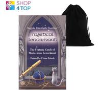 MYSTICAL LENORMAND Strato Carte Oracolo Esoteric agm E Velluto Borsa Nuova