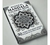 Mystical Mandala Coloring Book