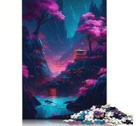 Mystical Nature 1 Puzzle da 520 pezzi per adulti, cartone rettangolare, puzzle difficili per donne e uomini, 520 pezzi (52x38 cm)