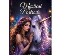 Mystical Portraits: A Fantasy Coloring Book