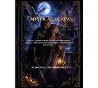 Mystical Realms: A Fantasy Coloring Book of Enchanted Kingdoms, Magical Creatures, Knights & Legendary Adventures for Ages 10+