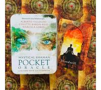 MYSTICAL Shaman Pocket Oracle Cards Mazzo di 64 Carte E Guida 2023