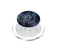 Mystical Sun Moon Nebula Art Cosmic Harmony Design PopSockets PopGrip per MagSafe