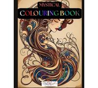 Mystical themed Adult Colouring Book
