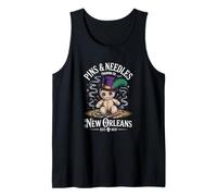 Mystical Voodoo Doll New Orleans Pins And Needles Art Canotta