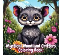 Mystical Woodland Critters: Coloring Book: Fun and Relaxing Coloring Book for Kids and Adults
