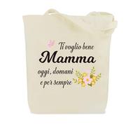 MystiCharm Festa Della Mamma Idee Regalo Utili Regalo per Madre Natale Regalo Compleanno Festa Della Donna San Valentino Anniversario Grazie Pasqua Halloween Idee Tote Bag per La Migliore Mamma