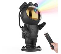MYSTILUCK Astronauta Proiettore Stelle, Proiettore Astronauta Spaziale Lampada Notturna con Timer, Telecomando, Proiettore Stelle Soffitto Luce per Camera da Letto, Regalo per Bambini e Adulti