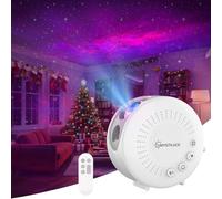 MYSTILUCK LED Proiettore Stelle Galaxy Lampada, Luce Notturna Bambini Adulti, con Timer Telecomando Regolazione RGB, Proiettore Lampada Atmosfera Regali Compleanno Natale