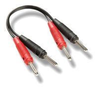 Mystim Adapter Wire for 4mm Banana Plug Junction Male to 4mm Banana Plug Junction Male 10cm