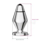 Mystim John Plug E-Stim Alluminio Medicale S / L